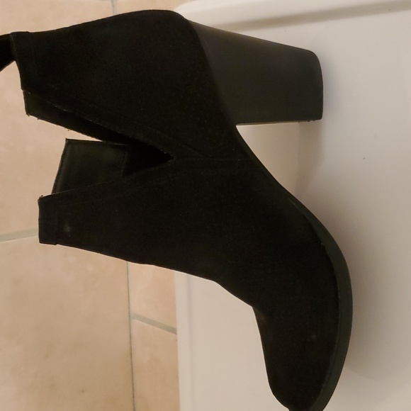 JustFab Women's Messina Black Ankle Boots Size 8.5 - Picture 5 of 8